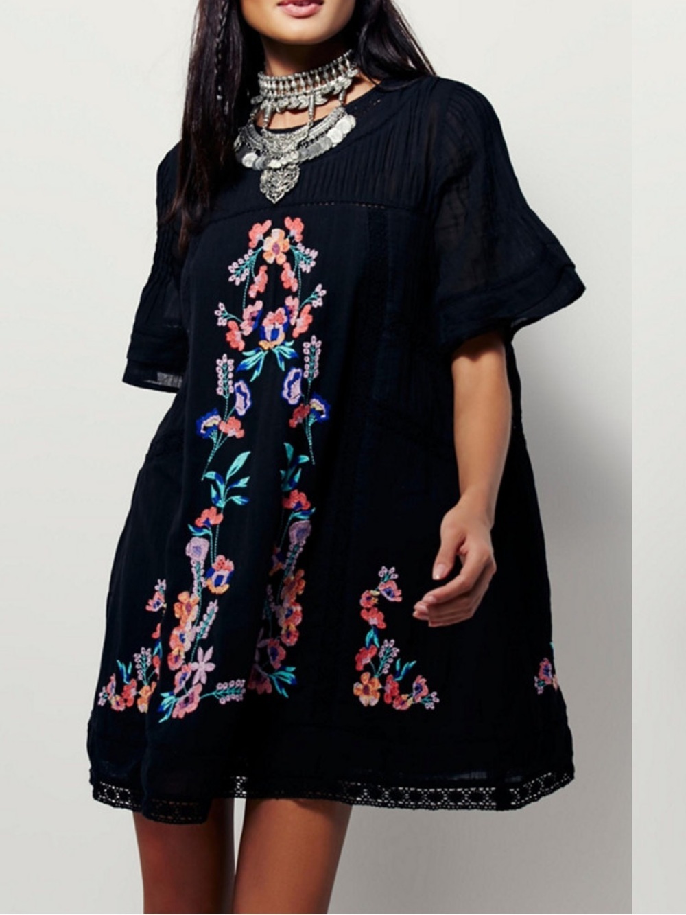 Free people Perfectly Victorian Mini Dress